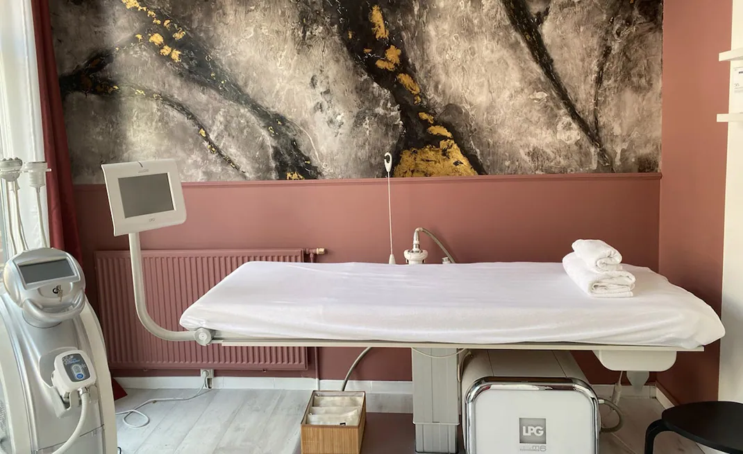 salle des soins minceur chez Body by Bahia à Lille